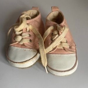 Pink Baby Sneakers Size 1